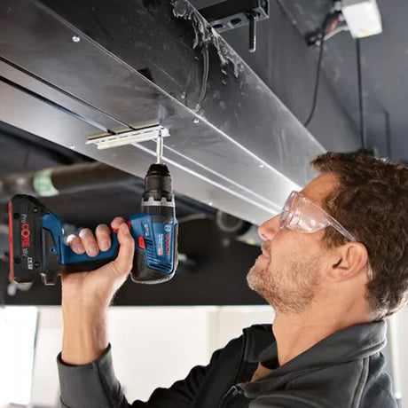 Bosch GSB18V-55 Combi Impact Drill 2 x 2.0Ah Li-ion Batteries in L-BOXX