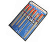 Faithfull 6 Piece File and Rasp Set in Plastic Wallet FAIFISET6