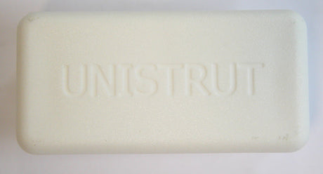 Unistrut P3/4240 Plastic End Caps White 21mm x 41mm Shallow Channel