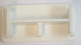 Unistrut P3/4240 Plastic End Caps White 21mm x 41mm Shallow Channel