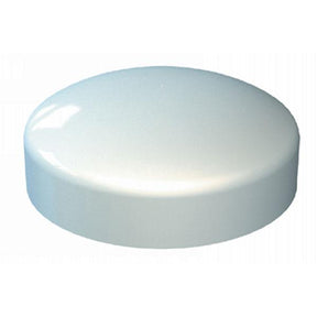 White Plastidome Screw Cap Cover, Suits Screws 6,8,10 or 3.5-5mm