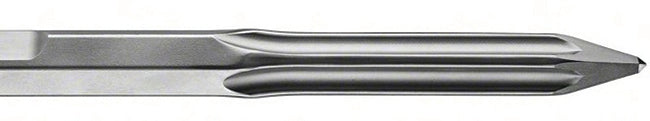 Bosch 400mm Long 28mm Hexagon Shank Pointed chisel for road breakers 2 608 690 106