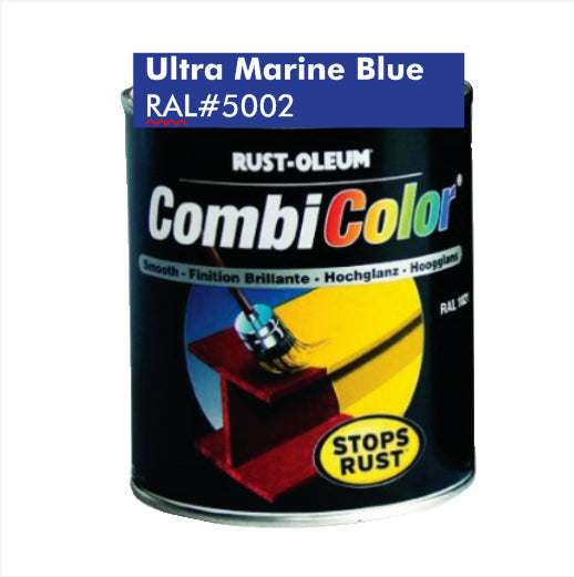Rust-Oleum CombiColor Metal Paint 750ml (Ultra Marine Blue RAL 5002)