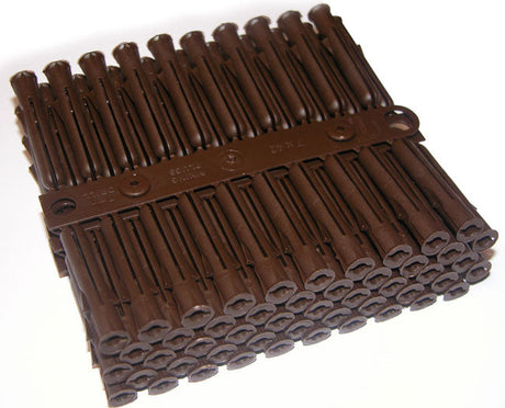 Brown 7 x 42mm Talon Premium Plastic Wall Plugs / Drill Fixing (Drill size 7mm) Bundles of 100 or outer boxes of 1000