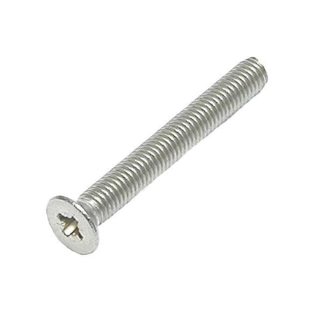 M5 x 90 Machine Screw, Countersunk Pozi No.2 Stainless Steel A2 (304)
