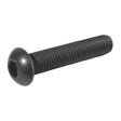 M6 x 35 Self Colour Socket Button Screw, High Tensile Grade 10.9, ISO 7380