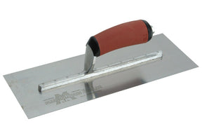 Marshalltown 14" Stainless Steel Cement Float, Red Durasoft Handle - MXS73DSS