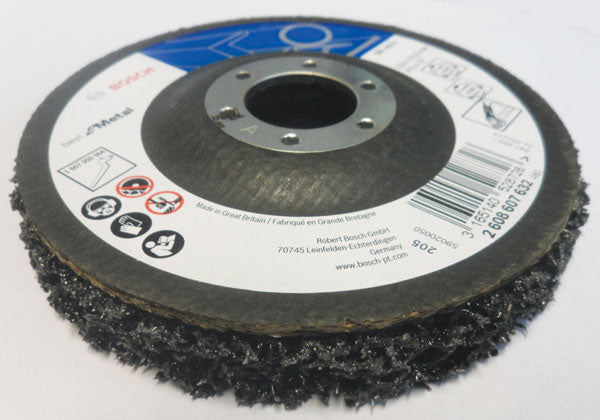 Bosch 115mm Cleaning Disc Best For Metal 2 608 607 632