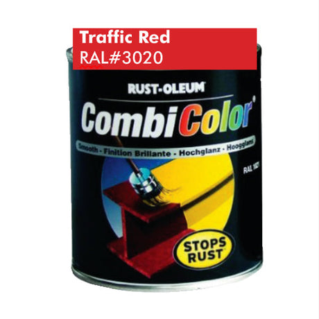 Rust-Oleum CombiColor Metal Paint 750ml (Traffic Red RAL 3020)