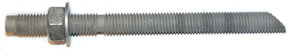 M24 x 300 Resin Stud, Nut & Washer 45 degree pointed Grade 8.8 Galvanised