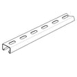 Shallow Slotted Channel Heavy Gauge x 2 Metre, 21mm x 41mm x 2.5mm. Mild steel pre-galvanised. Unistrut compatible P3300TX2 SC203/2M