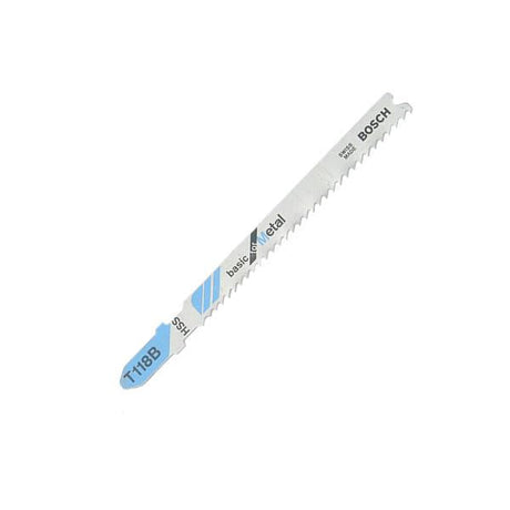 Bosch T118B 92mm Jigsaw Blade for metal 2.5-6mm (Pack Of 5) P/No. 2 608 631 014