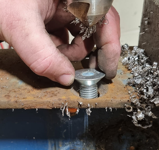 18mm 90 Degree HSS (M8) Countersink For Mag Drill