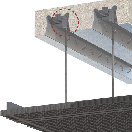 M10 Type SM For Sigmat Sigdeck100 Decking, Bright Zinc Plated. SM10