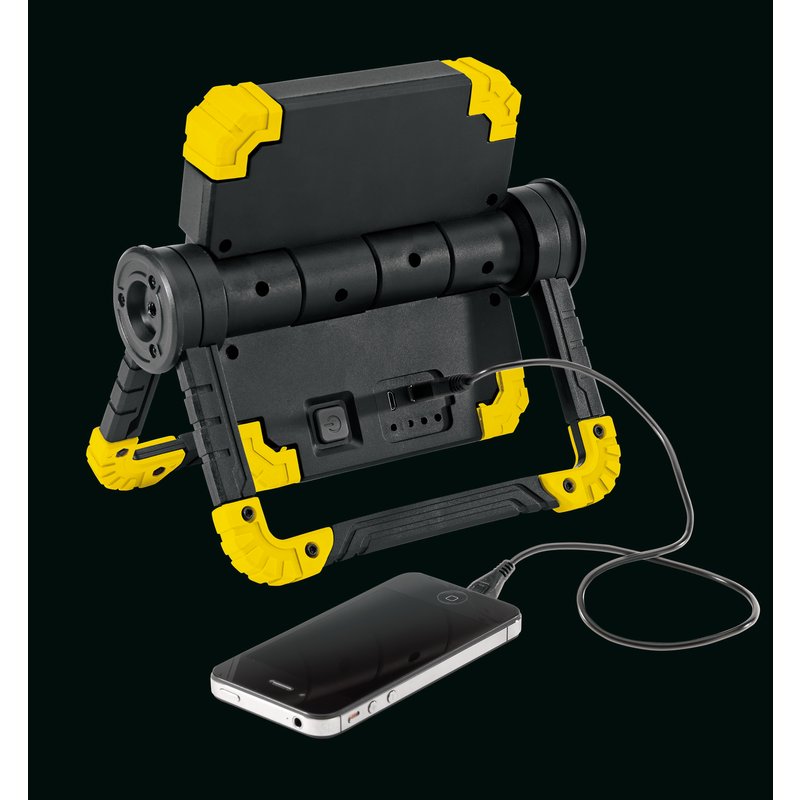 Draper 2 x 10W Adjustable Rechargeable LED Work Light 87696