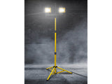 70W LED Twin Tripod Site Light 240V. Faithfull FPPSLT70V