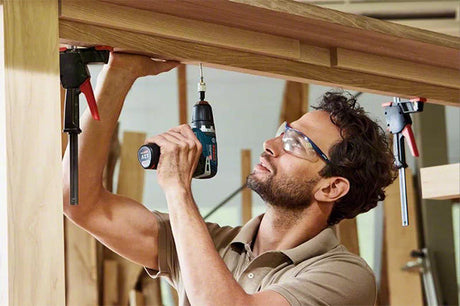 Bosch GSR12V-35 HX Drill / Driver Hex Head, 2 x 3.0Ah Batteries, Charger & LBOXX