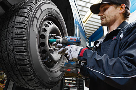 Bosch GDS 18V-300 Impact Wrench Bare In L-Boxx