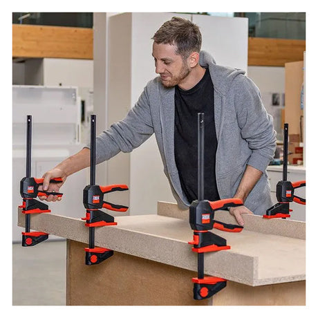Bessey 12" (300mm) 360deg One Handed Clamp Twinpack