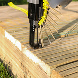 4.5 x 65 Timco C2 Countersunk SQ2 Collated Decking Screws (Pack of 500), Organic Green. 65C2DCOLL