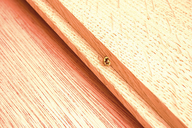 Tongue-Tite Plus 3.5 x 32mm Countersunk Torx T10 Woodscrew, Net Coat Stainless Steel A2. TFTTS03532