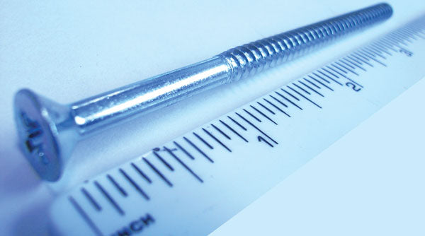 Extra Long 10 x 4" (4.8 x 100mm) Pz2 Self Tapping Countersunk Pozi Screw, Type AB, Bright Zinc Plated