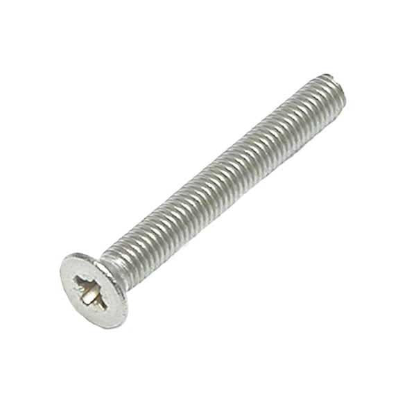 M8 x 16 Machine Screw, Countersunk Pozi No.3 Stainless Steel A2 (304)