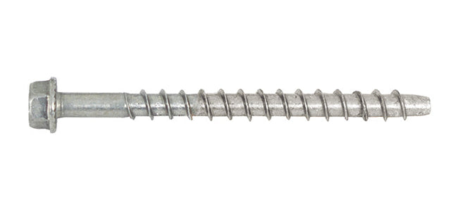 M12 x 100 Flange Hexagon Head Concrete Masonry Screw Bolt Anchor, Stainless Steel A4