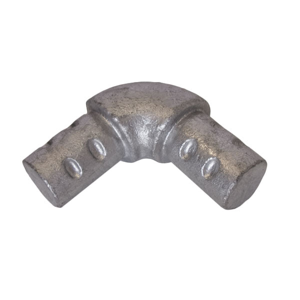Elbow Crimp Joint C71 Size 6 (G25) Handrail Fitting, Galvanised (Kee Klamp Compatible)