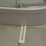 Brown Snap Wedge Packers 198mm x 42mm, sold in tubs of 100, Polypropylene