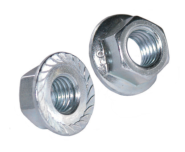 M10 Hexagon Serrated Flange Nuts Stainless Steel A2 DIN 6923