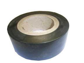 50mm x 100 metre Low Tack Polyethylene Protective Tape, Black