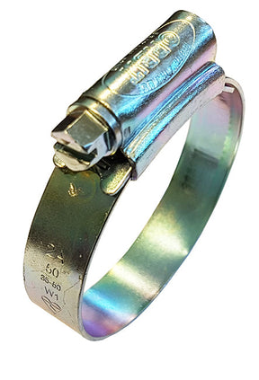 16-22mm Orbit Hose Clip Mild Steel Bright Zinc Plated (0) BSI Kitemark