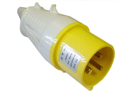 Faithfull 32 Amp Plug 110V Yellow FPPPLUG32AMP