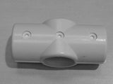 Grey 4 Way Cross Connector (In two halves) MH4WG