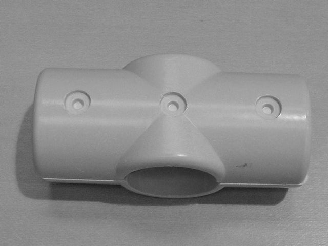 Grey 4 Way Cross Connector (In two halves) MH4WG