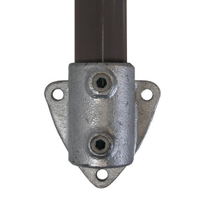Side Palm Fixing C15 Size 6 (G25) Handrail Fitting, Galvanised 146-B34 (Kee Klamp Compatible 68-6)