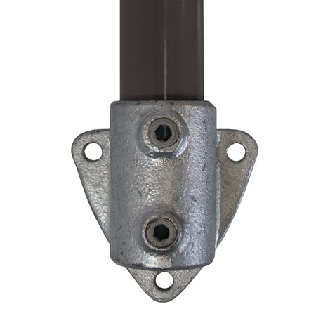 Side Palm Fixing C15 Size 6 (G25) Handrail Fitting, Galvanised 146-B34 (Kee Klamp Compatible 68-6)