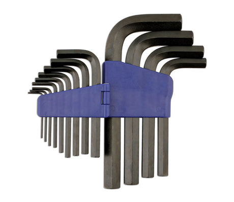 Laser 5786 13 Piece Hex Key Wrench Set 2, 2.5, 3, 4, 5, 6, 7, 8, 10, 12, 14, 17 & 19mm