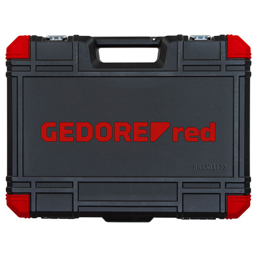 Gedore Red 172 Piece 1/4", 3/8 & 1/2" Socket Set R45603172