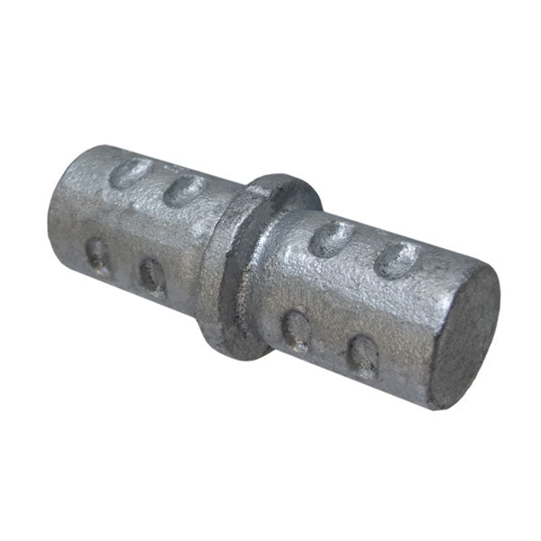 Straight Crimp Joint C70 Size 6 (G25) Handrail Fitting Galvanised (Kee Klamp Compatible 40)