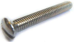 M3.5 x 40 Electrical Switch Plate Pattress Screw, DIN 964, Steel Nickel