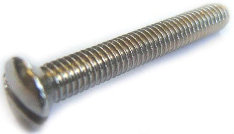 M3.5 x 40 Electrical Switch Plate Pattress Screw, DIN 964, Steel Nickel