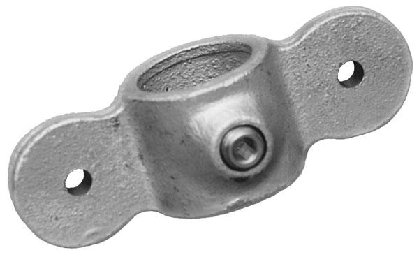 Double Male Swivel C37 Size 8 (G40) Handrail Fitting, Galvanised 167M-D48 (Kee Klamp Compatible M51-8)