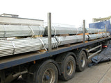 Steel Galvanised Handrail Tube, Size 6 (G25), OD 33.7mm ID 25mm x 3.2M (Kee Klamp Compatible)