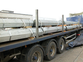 Steel Galvanised Handrail Tube, Size 6 (G25), OD 33.7mm ID 25mm x 3.2M (Kee Klamp Compatible)