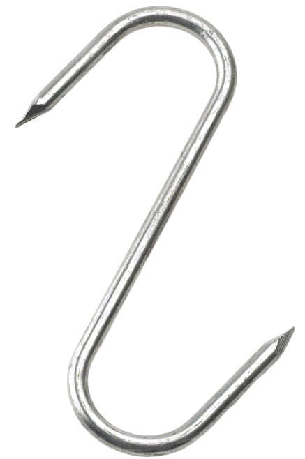 6.8mm x 152mm Steel Meat Hooks Pointed Ends