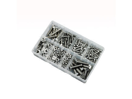270pce M5-M10 Hex Set Screw Assortment A2 Stainless Steel. Kitmaster KM105179