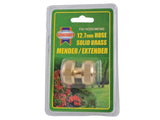 Faithfull 1/2" Brass Hose Mender / Connector FAIHOSEMEND