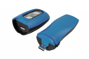 Laser 2W USB Rechargeable Torch / Work Lamp with Magnetic Back & Base